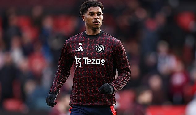 Marcus Rashford uočen je prvi put otkako ga je Ruben Amorim nemilosrdno izbacio iz momčadi Manchester Uniteda