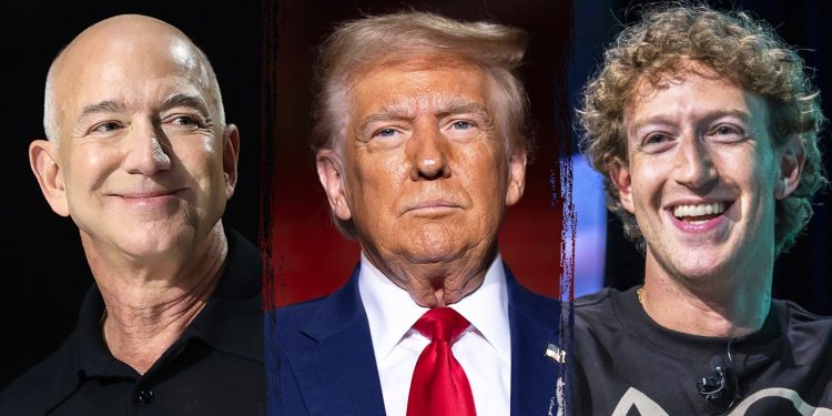 Milijarderi su se ugodili Trumpu sa sedmeroznamenkastim inauguracijskim donacijama nakon prošlih svađa s budućim predsjednikom