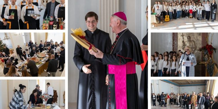 Nadbisku Križić upriličio božićno primanje za ravnatelje predškolskih ustanova, osnovnih i srednjih škola