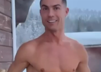 Najnovije Cristiano ludilo: bez majice u Laponiji!