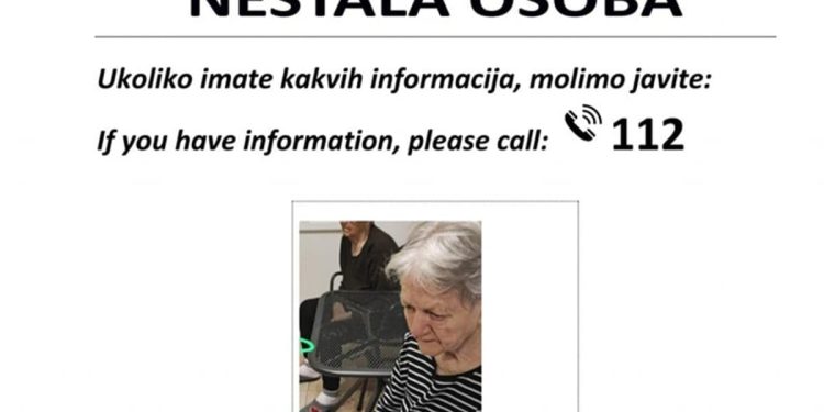 Nestala žena na području Ciste Velike, HGSS traga za njom