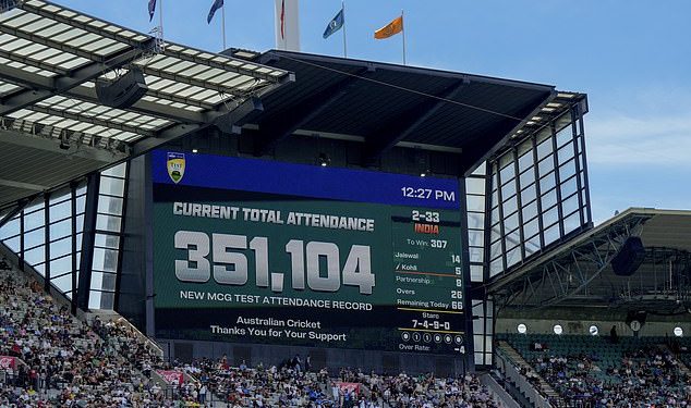 Nevjerojatne scene dok je rekord star 87 godina oboren na Boxing Day Testu