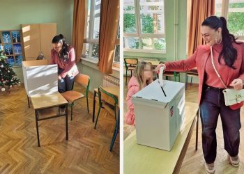 Ninčević Lesandrić glasovala u pratnji kćerkice: “Neka uči od malena…”
