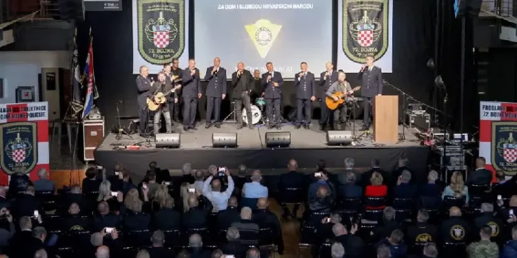 Obilježena 33. obljetnica 72 .bojne Vojne policije