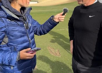 Obožavatelji uspoređuju Kai Trump s Donaldom dok se brutalno šali sa Scottijem Schefflerom u zatvoru u intervjuu na poligonu