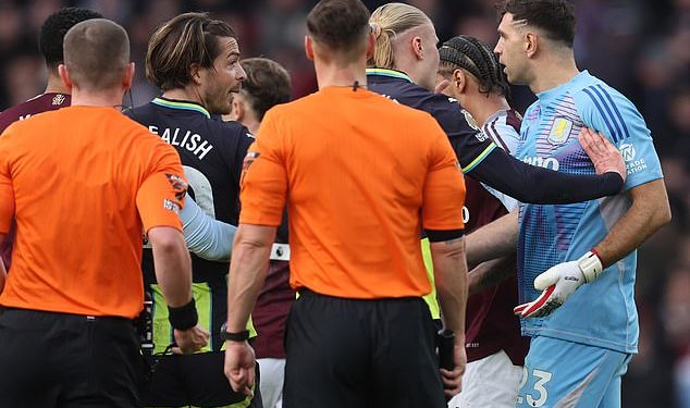 Otkriveno: Što je Emi Martinez vikao na Jacka Grealisha što je izazvalo žestoku svađu u tunelu Aston Ville tijekom pobjede nad Man Cityjem