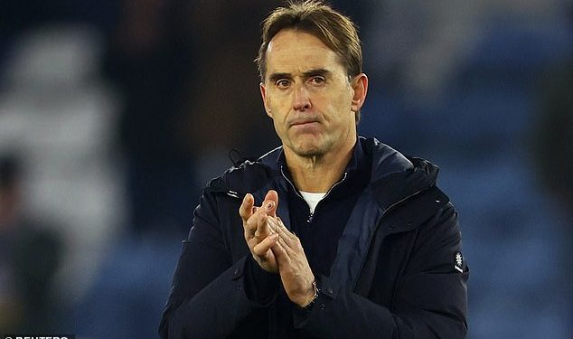 Otkriveno: šef West Hama Julen Lopetegui umiješan u intenzivnu svađu na poluvremenu s ljetnim potpisivanjem ugovora, dok se trener koji je pod vatrom boji otkaza