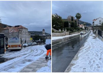 Ovo su današnji prizori iz Dubrovnika, na terenu je i ralica