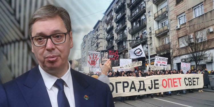 PRITISAK Studentski prosvjedi izluđuju Vučića koji za sve krivi strane sile i ‘ustaški priručnik’ iz 2009. | NACIONAL.HR