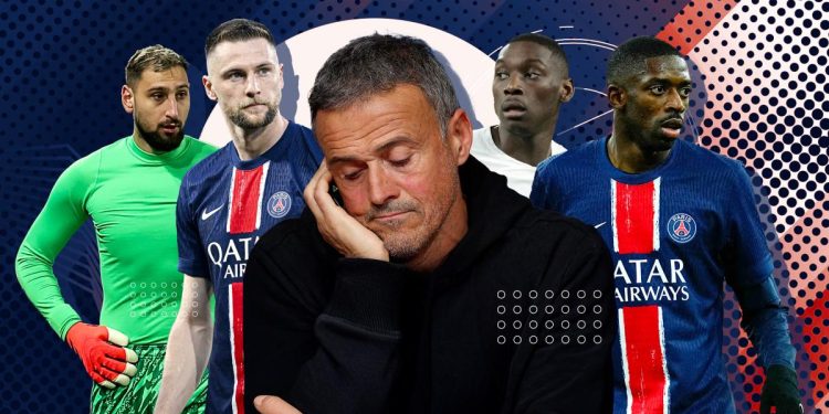 PSG u krizi: podijeljena svlačionica, Donnarumma isključen, Luis Enrique na nišanu
