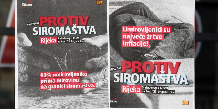 BLOK UMIROVLJENIKA Penzioneri zbog korupcije i siromaštva u petak opet prosvjeduju u Zagrebu | NACIONAL.HR