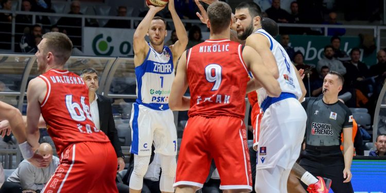 PETA POBJEDA Sjajan šuterski dan Zadrana, bez tri igrača iz najbolje petorke ostavili Borac na -22 | NACIONAL.HR