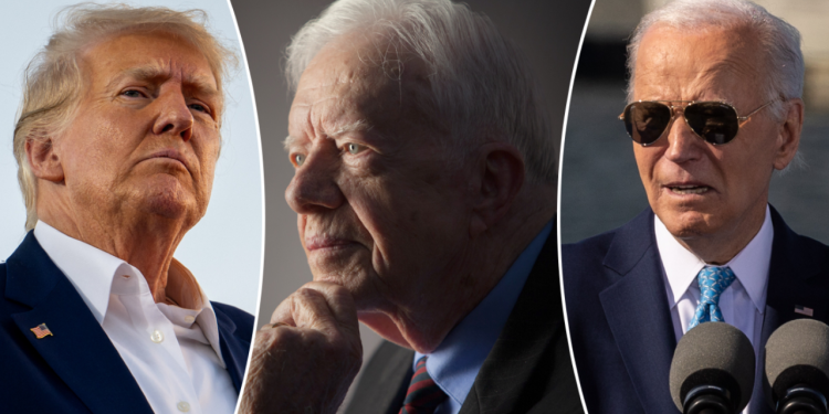 Predsjednik Biden pohvaljuje pristojnost Jimmyja Cartera, napadajući Trumpa