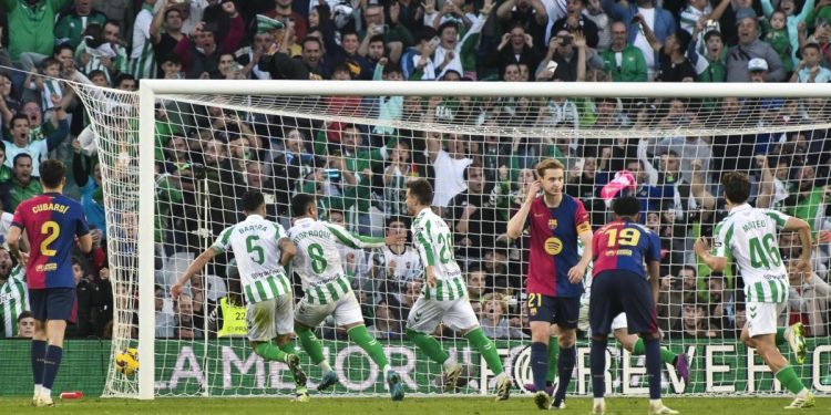 Real Betis-Barcelona 2-2: gol Lewandowskog, Barça dolazi dvaput iza leđa