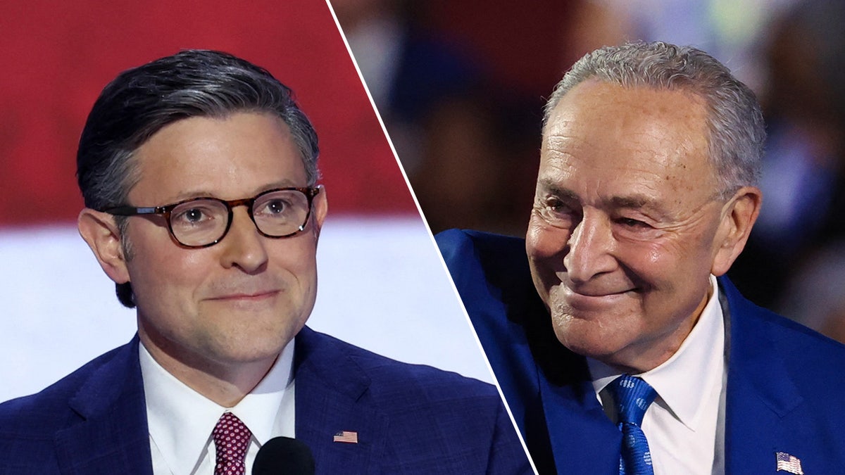 Mike Johnson i Chuck Schumer