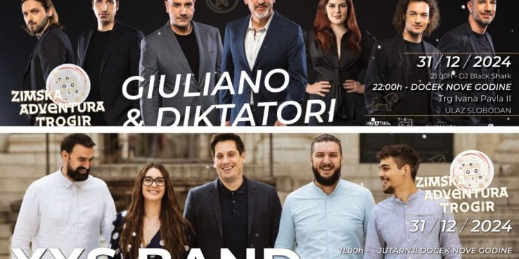 Trogir i ove godine priprema nezaboravan doček Nove godine za sve generacije!