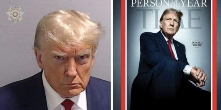 Trump objavljuje poruku ‘kako ide’ u kontrastu s naslovnicom Timeove osobe godine i fotografijom fotografije