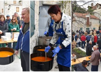 U Kaštelima podijeljeno 1000 porcija bakalara, Ivanović uputio božićnu čestitku građanima