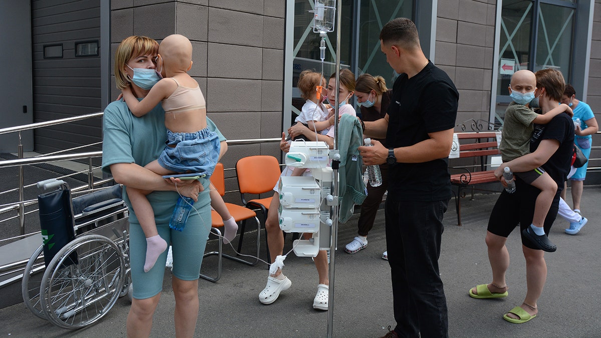 Evakuacija ukrajinske dječje bolnice