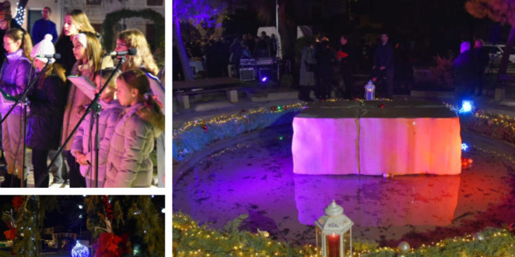 Upaljena treća adventska svijeća u Kaštelima, mališani obogatili program