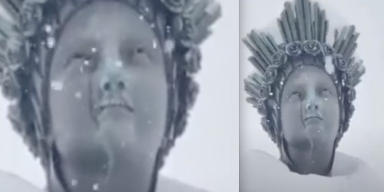 Upozorenje, ljudi dijele snimku: Kip Gospe od La Salleta proplakao 8. prosinca?