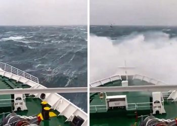 VIDEO Drama na moru, trajekt Marko Polo kasnio šest sati zbog nevremena. Borio se s ogromnim valovima