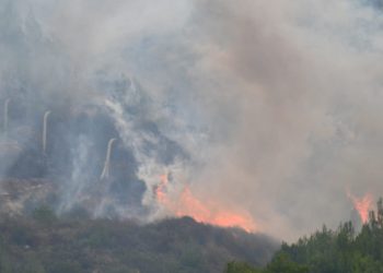 VIDEO Kamere sa Zvjezdanog sela Mosor snimile požar u Žrnovnici. Pogledajte ovo