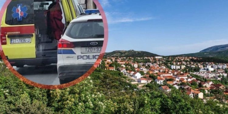 Vozač u Drnišu autom pokupio 80-godišnju staricu