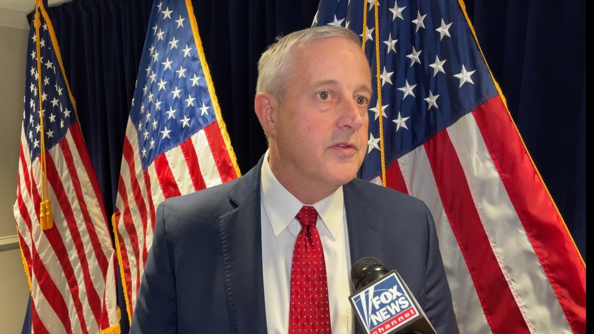Predsjednik Republikanskog nacionalnog odbora Michael Whatley intervjuiran je za Fox News Digital, u sjedištu RNC-a u Washingtonu DC, 12. prosinca 2024.