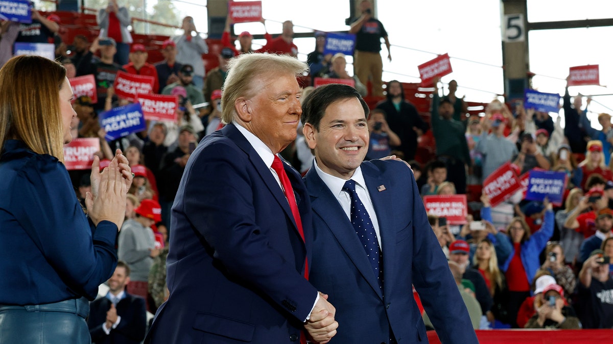 Trump i senator Marco Rubio