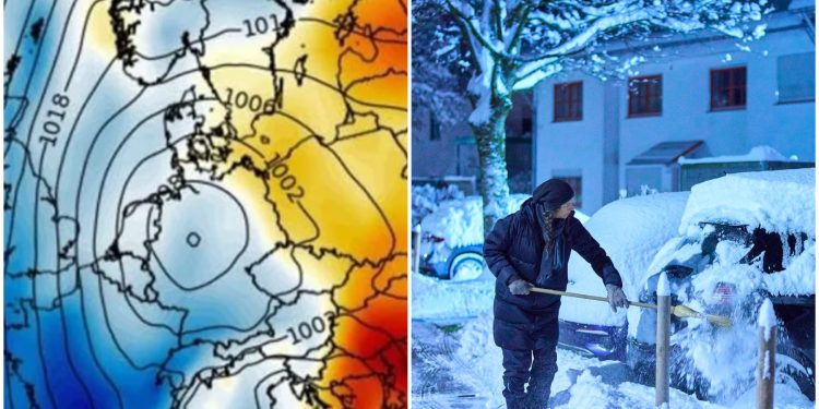 ZIMSKI UDAR Velika snježna oluja stiže u Europu ovaj vikend, Severe Weather objavio upozorenje | NACIONAL.HR