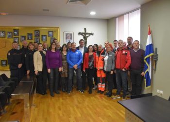 Predblagdanski prijem žurnih službi s područja grada Kaštela