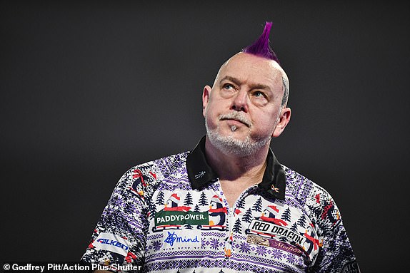 Mandatory Credit: Photo by Godfrey Pitt/Action Plus/Shutterstock (15047231ff) Peter Wright; 29th December 2024, Alexandra Palace, London, England; 2024/25 PDC Paddy Power World Darts Championships Day 12. PDC World Darts Championship, Day 12, London, UK - 29 Dec 2024