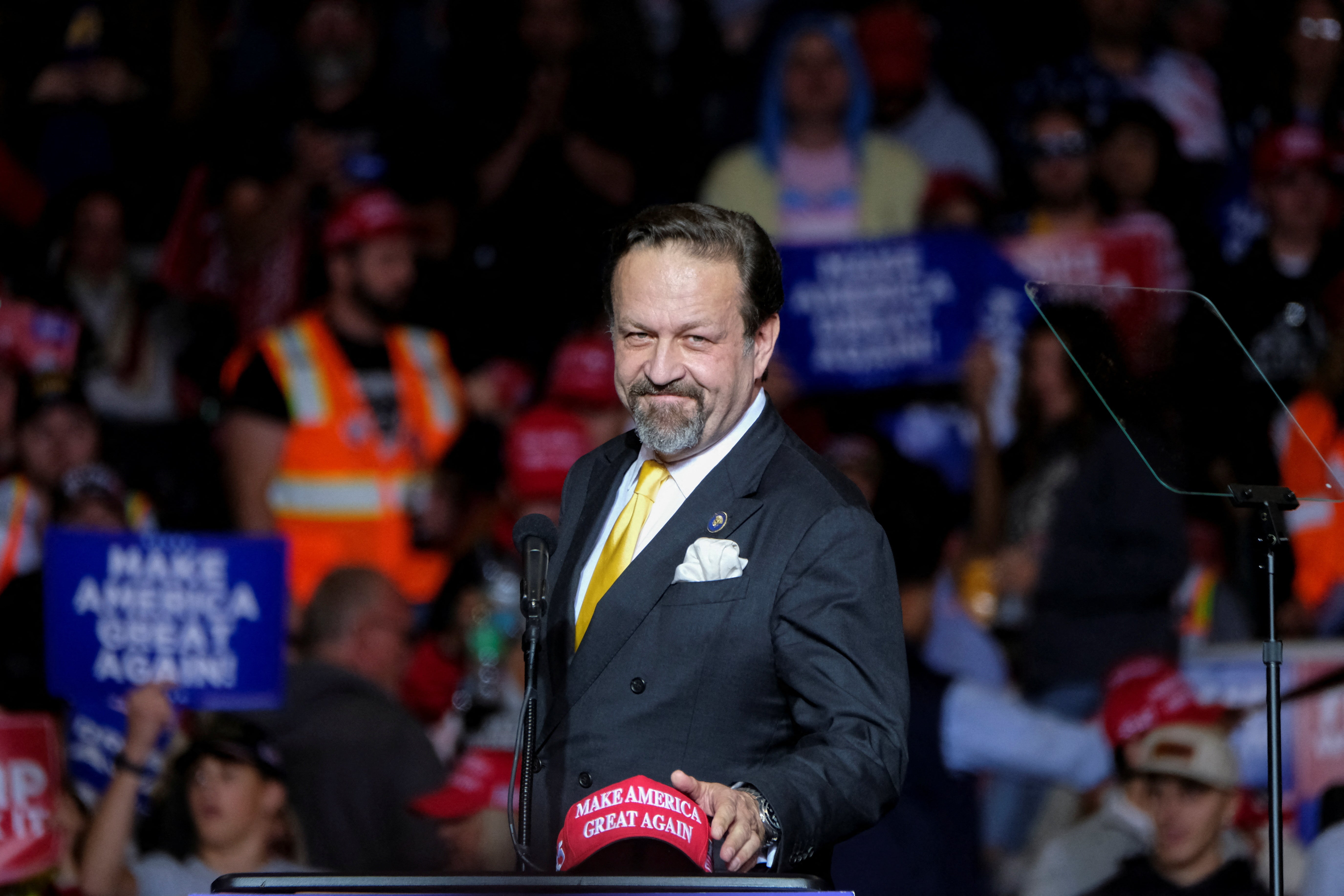 Gorka was briefly a Fox News analyst before joining the Trump White House as a deputy assistant to the president