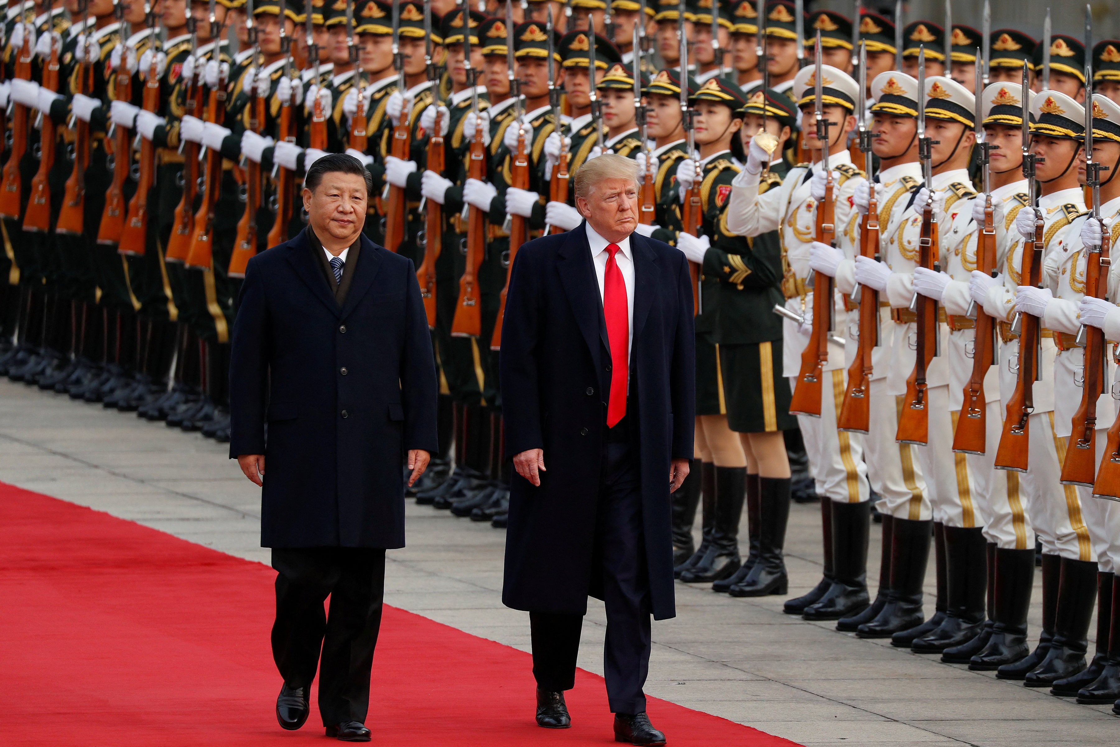 Xi Jinping i Donald Trump u Pekingu 2017. Par je u petak telefonom razgovarao o budućnosti TikToka