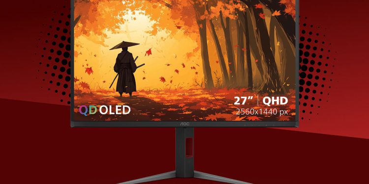 27″ AOC 240Hz OLED monitor za igre po nevjerojatnoj cijeni ponovno je na zalihama u Amazonu
