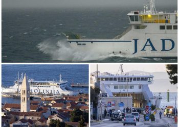 Slobodna Dalmacija – Bura ih je blokirala, nestalo im spize, nisu išli na posao, spavali na trajektu: ‘Ne sjećam se ovakvog nevremena…