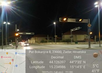 Promptna reakcija Grada Zadra: “Raskrižje odmah ide u režim treptajućeg svjetla, promet će regulirati i prometni redar!”