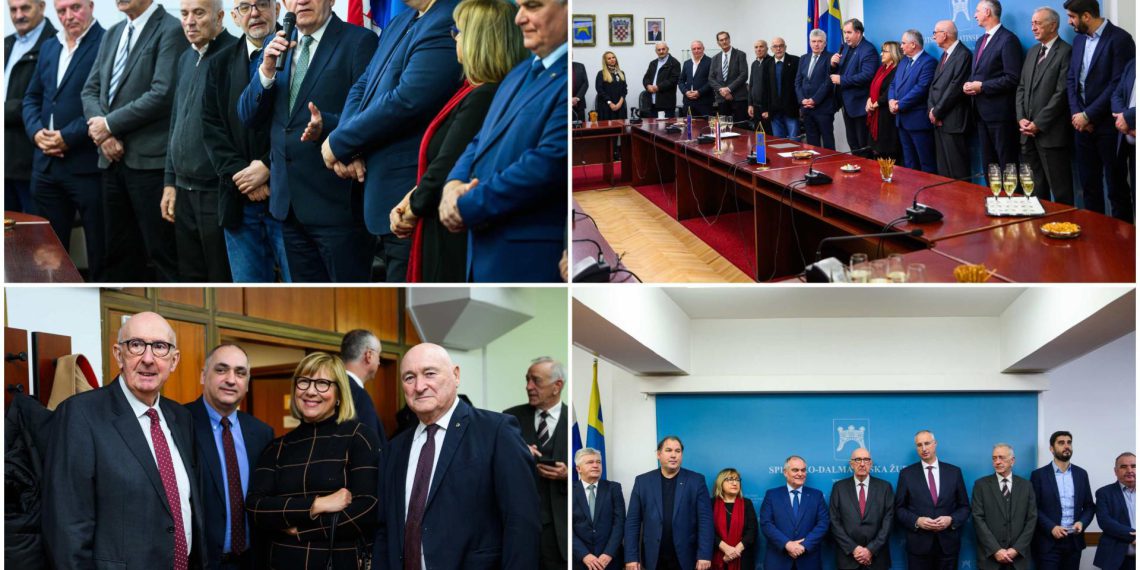 Slobodna Dalmacija – Boban i Puljak održali primanje u povodu važne obljetnice, župan ni riječi o izborima, a Puljak jedva dočekao…