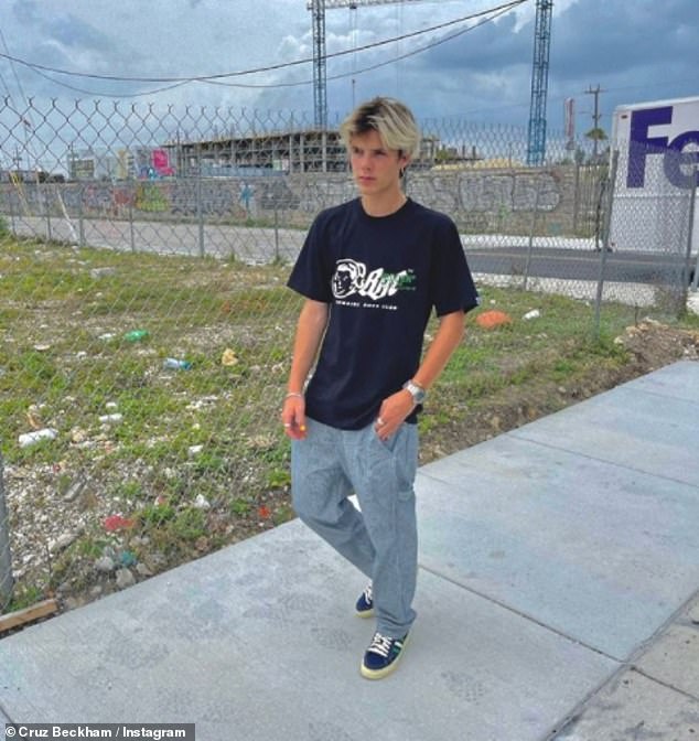 Cruz je u prošlosti također ljuljao Bleach Blonde Tresses dok je nastavio miješati svoj izgled