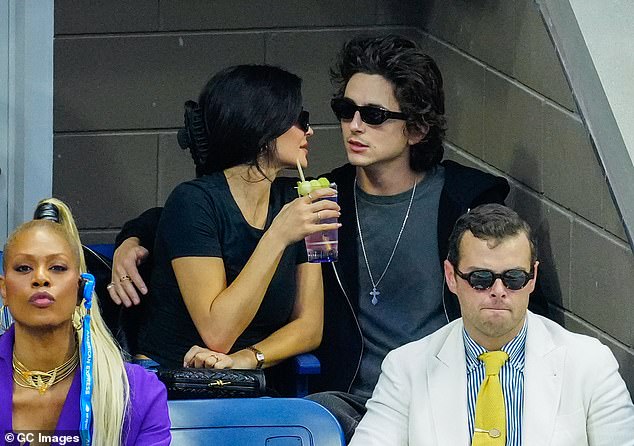 Jenner je spakirala dlanovnik s dečkom Chalametom na US Openu u rujnu 2023.