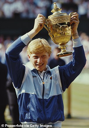 Boris je trostruki prvak Wimbledona (na slici 1985.)