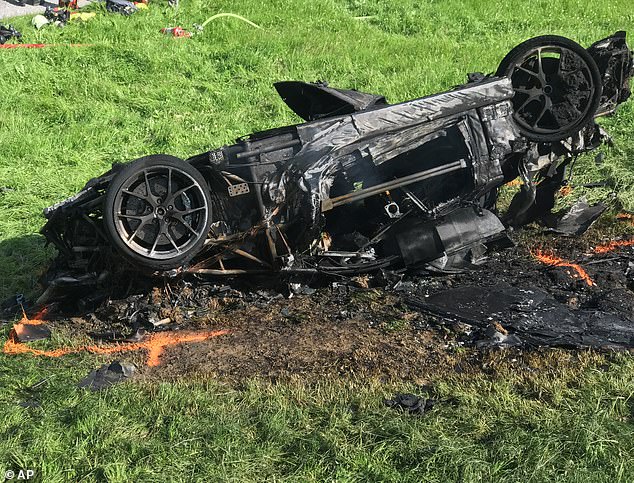 Preživio je drugi susret sa smrću nakon što je njegov superauto Rimac vrijedan 2 milijuna funti sletio s brda i zapalio se dok je velikom brzinom jurio kroz ruralnu Švicarsku 2017.