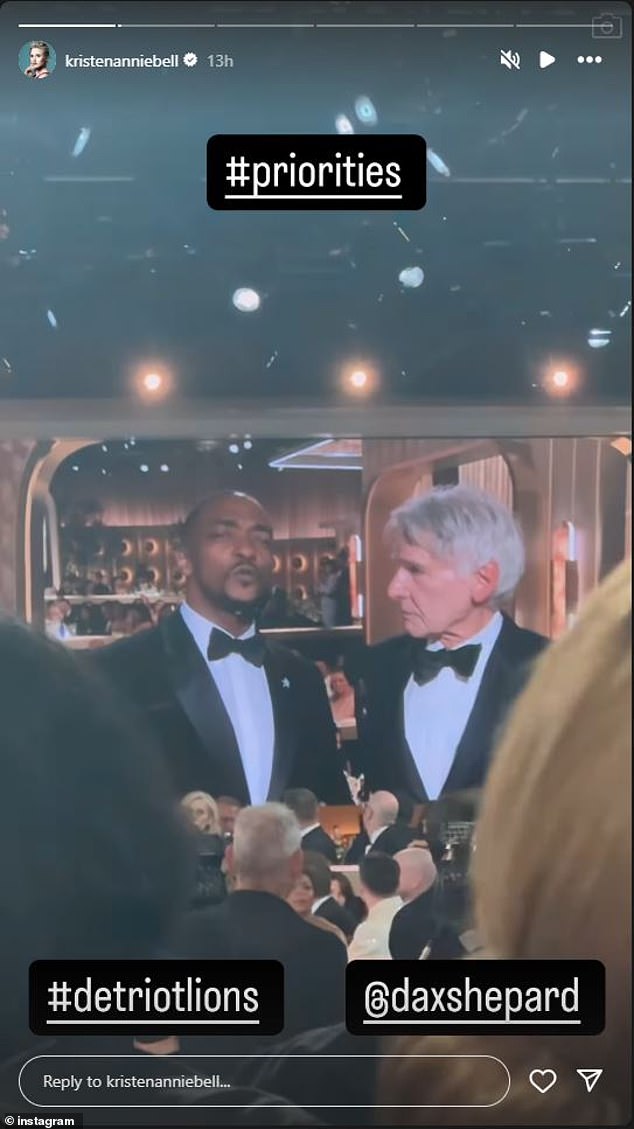 Harrison Ford i Anthony Mackie bili su na pozornici dodjeljujući nagradu za najbolji animirani film