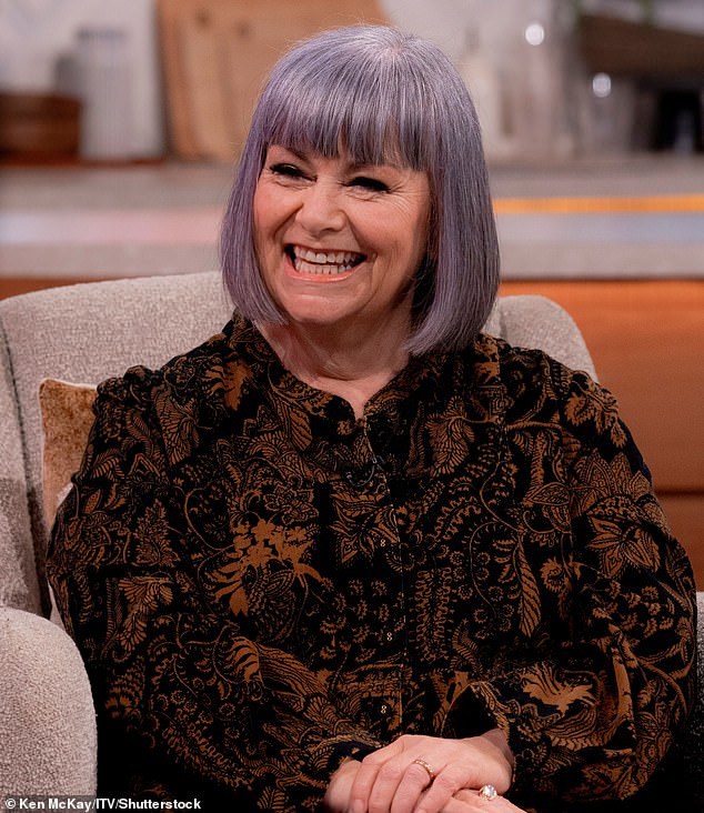 Tako je, to je Dawn French! (slikano u travnju)