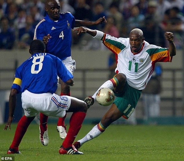 Diouf je igrao za senegalsku momčad koja je šokirala svijet na Svjetskom prvenstvu 2022. u Južnoj Koreji i Japanu