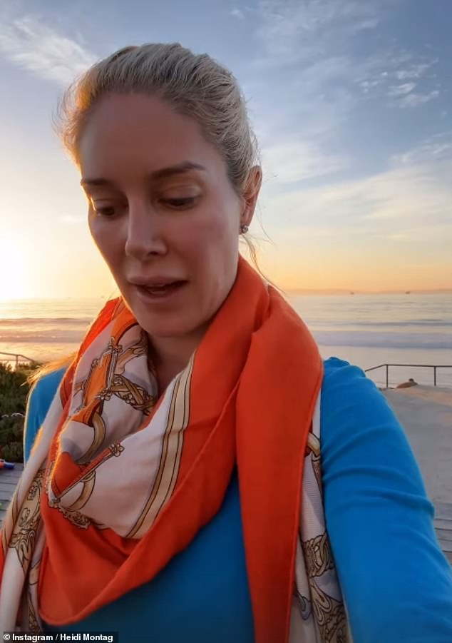 U nedavnom videu objavljenom na njezinim Instagram pričama, Heidi je priznala da je bila 'preplavljena' dok je pokušavala uzeti neke osnovne potrepštine za svoju obitelj nakon što joj je naređeno da se evakuira
