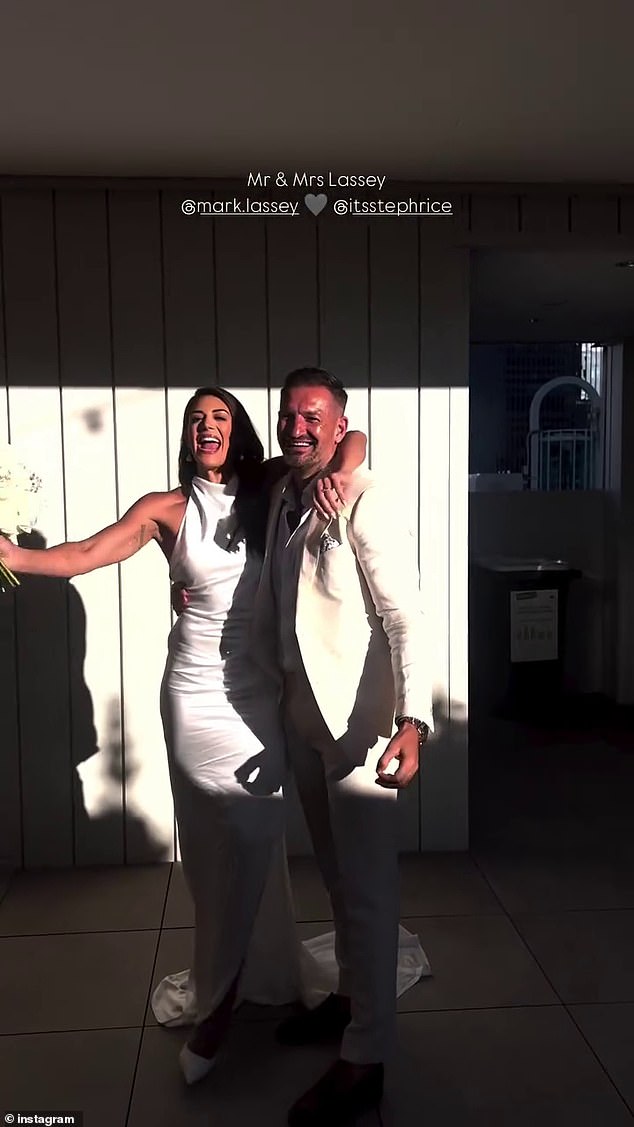 Bivša olimpijska plivačica (38) održala je drugo vjenčanje - ponovno u Perthu - u petak, podijelivši pogled na događaj na društvenim mrežama