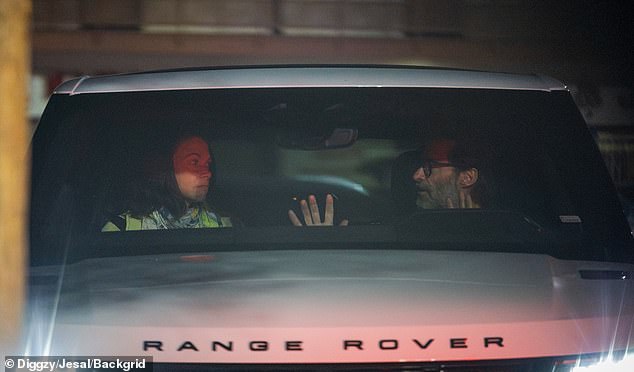 Jackman je izgledao živahno dok je vozio svoju djevojku u restoran brze hrane