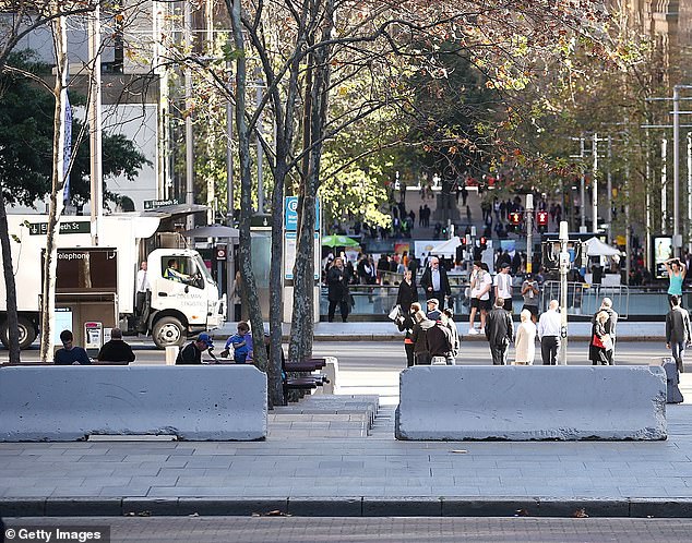 No sada poduzetnica plaća cijenu hrabre kampanje jer je dobila veliku novčanu kaznu jer je niz betonskih stubova obojala u ružičasto bez dozvole, izvijestio je Confidential u nedjelju. Na slici: fotografija bitvi